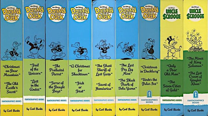 The Fantagraphics Carl Barks Library