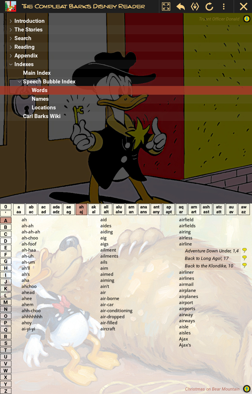 Speech Index
